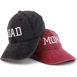 DAD MOM Embroidery Pure Cotton Men'S Baseball Cap for Man Womne'S Fashion Sport Golf Caps Sun Hat Dropshipping