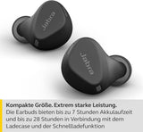 Jabra Elite 4 Active in Ear Bluetooth Earbuds - True Wireless Kopfhörer Mit Sicherem Sitz, 4 Eingebauten Mikrofonen, Aktiver Geräuschunterdrückung Und Anpassbarer Hearthrough Funktion - Schwarz