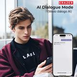 [AI Earphone]Erazer XP6 Bluetooth Earphones Sleep ASMR Headset DIY Equalizer APP AI Wireless Headphones Office Travel,16Mm Drive