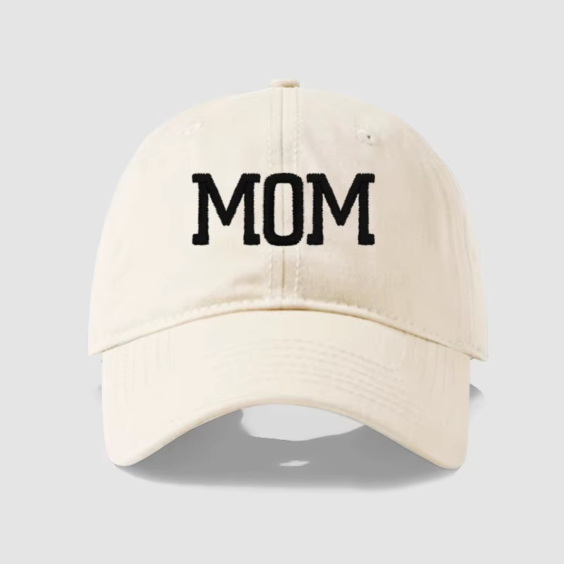 DAD MOM Embroidery Pure Cotton Men'S Baseball Cap for Man Womne'S Fashion Sport Golf Caps Sun Hat Dropshipping