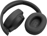 JBL Tune 770 NC – Kabellose Over-Ear-Kopfhörer Mit Adaptivem Noise-Cancelling Und Faltbarem Design – Bis Zu 70 Stunden Akkulaufzeit Mit Schnellladefunktion – Schwarz