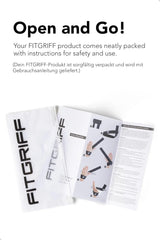 Fitgriff® Zughilfen (Gepolstert) Für Krafttraining, Bodybuilding, Fitness - Kreuzheben Gurte - Lifting Straps - Für Frauen Und Männer