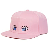 Unisex Cute Cartoon Embroidery Hip-Hop Hats Outdoor Adjustable Casual Baseball Caps Sunscreen Hat