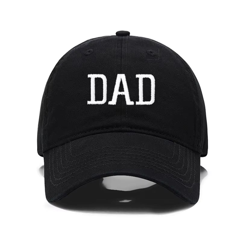 DAD MOM Embroidery Pure Cotton Men'S Baseball Cap for Man Womne'S Fashion Sport Golf Caps Sun Hat Dropshipping