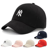 New Letter Embroidery Couple Baseball Cap Anti-Sun Adjustable Hip Hop Gorras Breathable Trend Sunscreen and Shading Hat