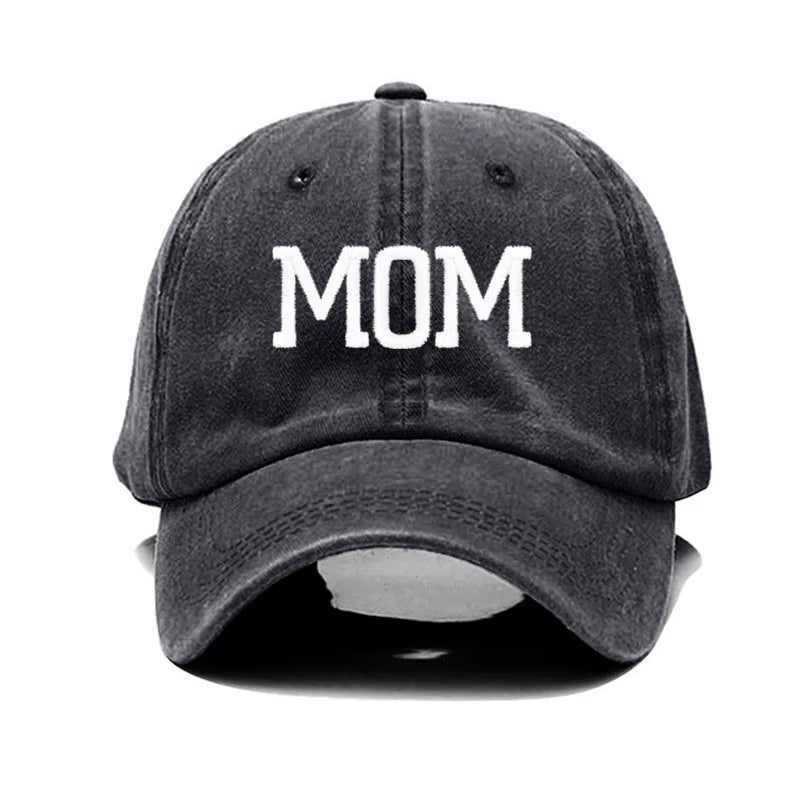 DAD MOM Embroidery Pure Cotton Men'S Baseball Cap for Man Womne'S Fashion Sport Golf Caps Sun Hat Dropshipping