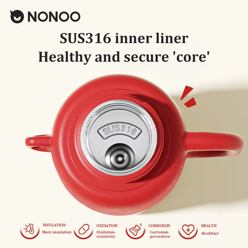 Coca-Cola Thermos Mug Large Capacity Stainless Steel Water Cup Cute High Value Portable Portable Kettle