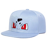 Unisex Cute Cartoon Embroidery Hip-Hop Hats Outdoor Adjustable Casual Baseball Caps Sunscreen Hat