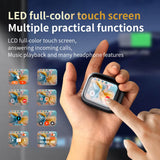 ANC Bluetooth Headset Colour Screen Touch Active Noise Cancellation Bluetooth 5.4 Headset HIFI Stereo Sports Headset Waterproof