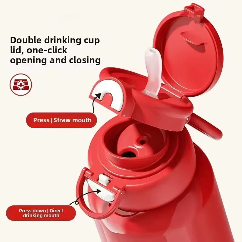 Thermos Cup Double Drinking Water Cup Portable Cup for Going Out