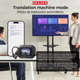 [AI Earphone]Erazer XP6 Bluetooth Earphones Sleep ASMR Headset DIY Equalizer APP AI Wireless Headphones Office Travel,16Mm Drive