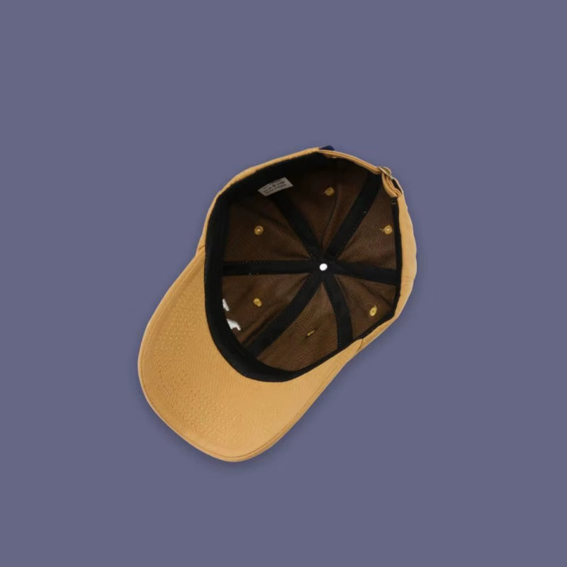 N Letter Embroidery Baseball Caps for Boy Girl Spring Summer Soft Cotton Adjustable Peaked Hats Women Outdoor Casual Sun Hat