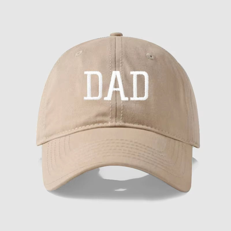 DAD MOM Embroidery Pure Cotton Men'S Baseball Cap for Man Womne'S Fashion Sport Golf Caps Sun Hat Dropshipping