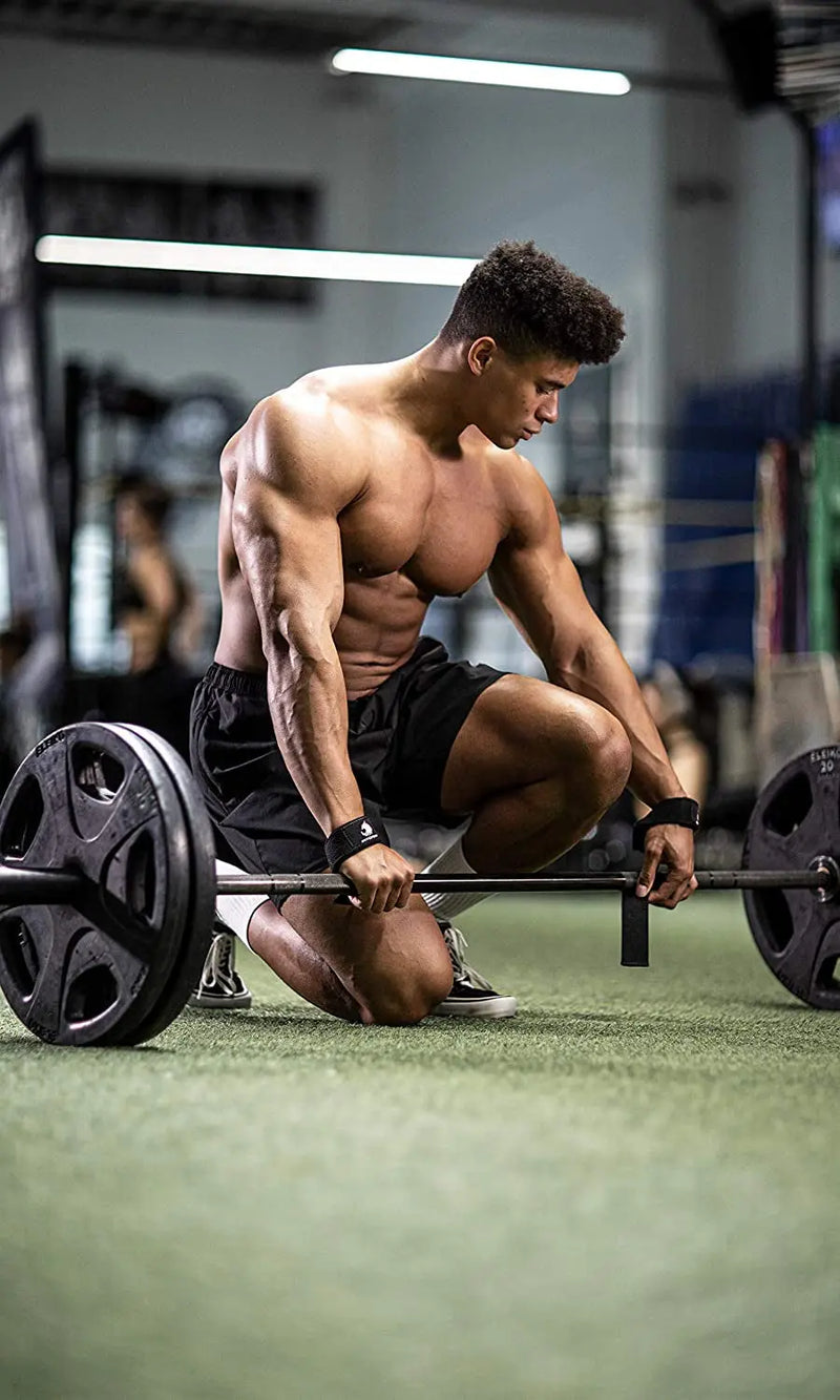 Fitgriff® Zughilfen (Gepolstert) Für Krafttraining, Bodybuilding, Fitness - Kreuzheben Gurte - Lifting Straps - Für Frauen Und Männer