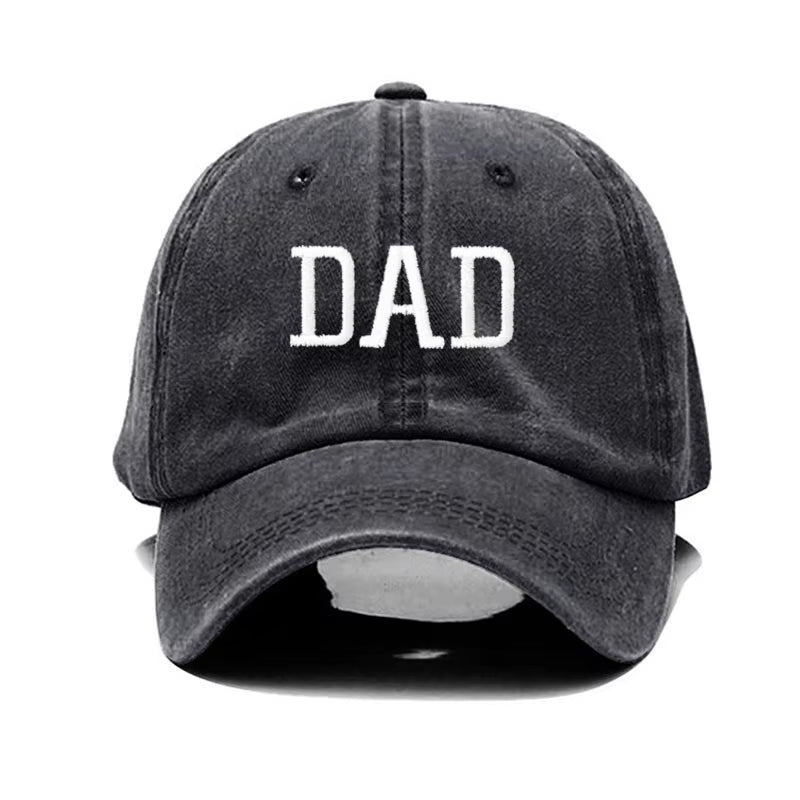 DAD MOM Embroidery Pure Cotton Men'S Baseball Cap for Man Womne'S Fashion Sport Golf Caps Sun Hat Dropshipping