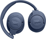 JBL Tune 720 BT Wireless Over-Ear-Kopfhörer – Mit JBL Pure Bass Sound, Bluetooth Und Leichtem, Faltbarem Design – Bis Zu 76 Stunden Musikwiedergabe – Blau