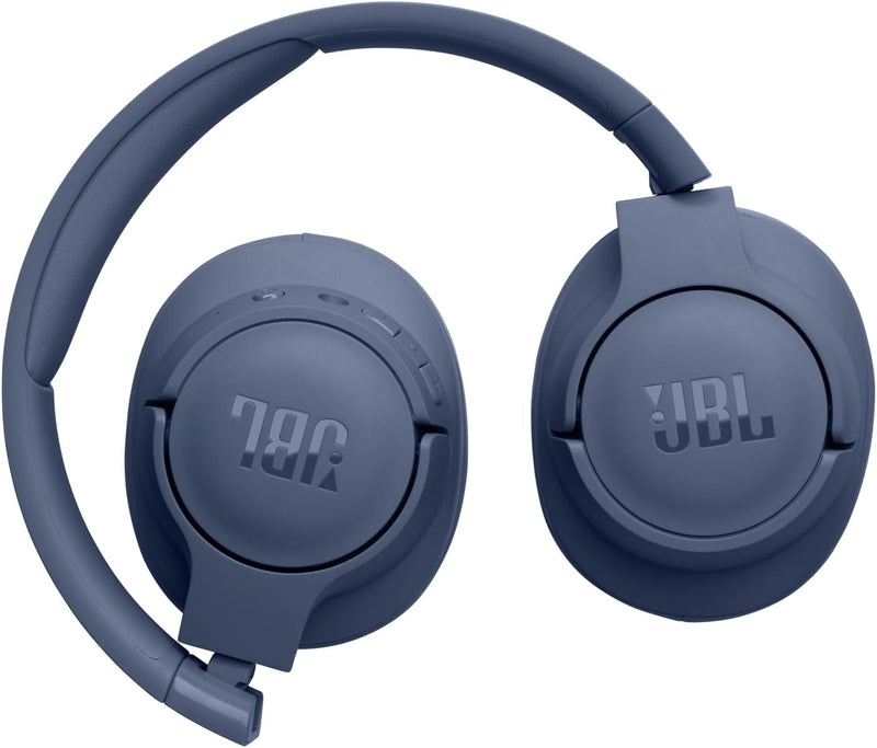 JBL Tune 720 BT Wireless Over-Ear-Kopfhörer – Mit JBL Pure Bass Sound, Bluetooth Und Leichtem, Faltbarem Design – Bis Zu 76 Stunden Musikwiedergabe – Blau