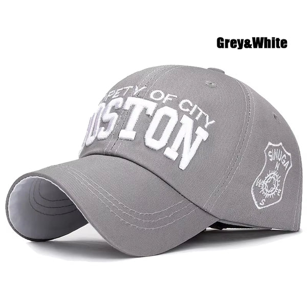 Soft Top Sports Baseball Cap Cotton 3D Embroidery Unisex Snapback Cap Tennis Hat Dad Cap