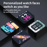 AI Übersetzer Bluetooth Kopfhörer – ANC Noise Cancelling, Touch Control Earbuds