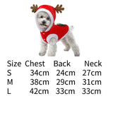 Hundekleidung Winter - Warmes Flanell Festkleid für Hunde & Katzen