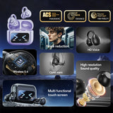 AI Übersetzer Bluetooth Kopfhörer – 144 Sprachen, Touchscreen, HiFi Audio Earbuds