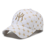 New York Yankees Baseball Cap Vollbedruckte Hip-Hop Kappe für Damen & Herren, verstellbar, ideal für Frühling & Herbst, Sonnenschutz, Streetwear Snapback Homestro