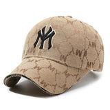 New York Yankees Baseball Cap Verstellbare Snapback Kappe, Unisex, besticktes NY Logo, Streetwear Hip-Hop Style Homestro