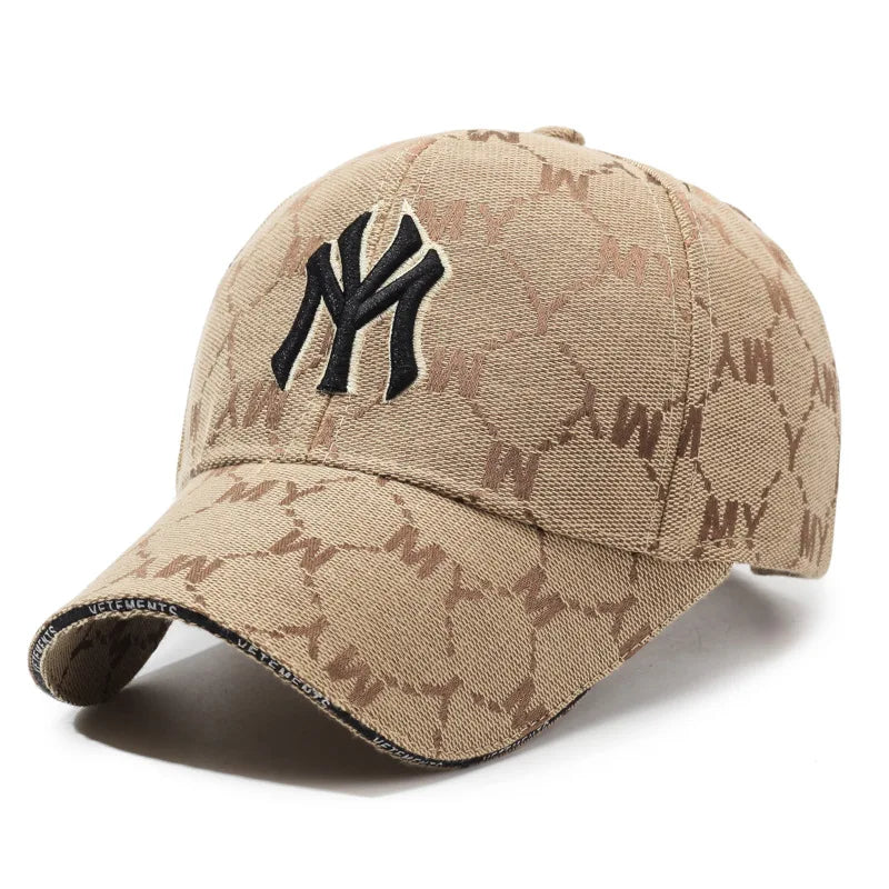 New York Yankees Baseball Cap Verstellbare Snapback Kappe, Unisex, besticktes NY Logo, Streetwear Hip-Hop Style Homestro