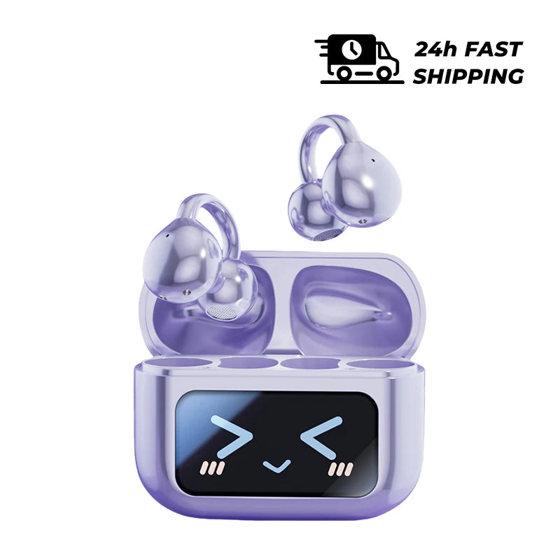 AI Übersetzer Bluetooth Kopfhörer – 144 Sprachen, Touchscreen, HiFi Audio Earbuds