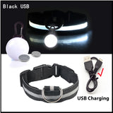 LED Hundehalsband USB Aufladbar - Leuchtend für Nachtsicherheit