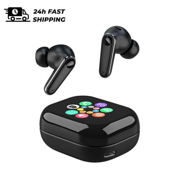 AI Übersetzer Bluetooth Kopfhörer – ANC Noise Cancelling, Touch Control Earbuds