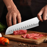 Küchenmesser Set 19-teilig mit Holzblock