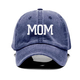 DAD MOM Embroidery Pure Cotton Men'S Baseball Cap for Man Womne'S Fashion Sport Golf Caps Sun Hat Dropshipping