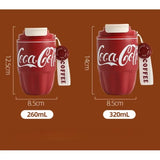 304 Stainless Steel Thermos Mug Coca-Cola Hot Selling Gaomei Male and Female Student Car Water Mug Gift Cup Coffee Mug