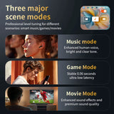 ANC Bluetooth Headset Colour Screen Touch Active Noise Cancellation Bluetooth 5.4 Headset HIFI Stereo Sports Headset Waterproof