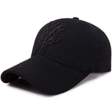 Totem Embroidered Baseball Cap Fashion Men Women Caps Spring and Summer Snapback Hip Hop Hat Adjustable Flame Sun Shading Hats