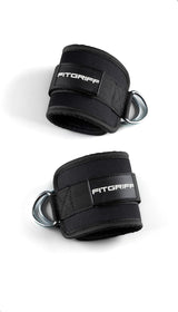 Fitgriff® Fußschlaufen V1 (Gepolstert) - Für Fitness Training Am Kabelzug - (2 Stück) Ankle Straps Für Frauen Und Männer