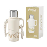 Coca-Cola Thermos Mug Large Capacity Stainless Steel Water Cup Cute High Value Portable Portable Kettle
