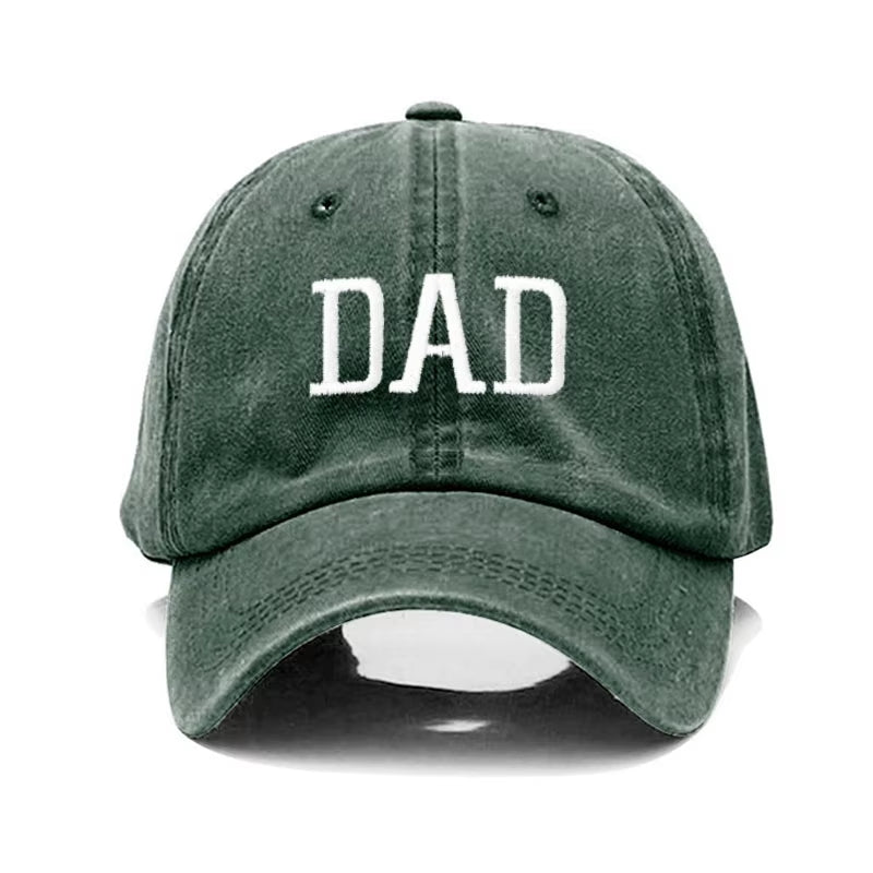 DAD MOM Embroidery Pure Cotton Men'S Baseball Cap for Man Womne'S Fashion Sport Golf Caps Sun Hat Dropshipping
