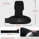 Power Zughilfen Krafttraining, Fast Grip Leder Zughilfe-Handgelenksbandage Für Bodybuilding, Fitness, Crossfit, Krafttraining, Powerlifting - Lifting Straps Für Frauen Und Männer, Schwarz